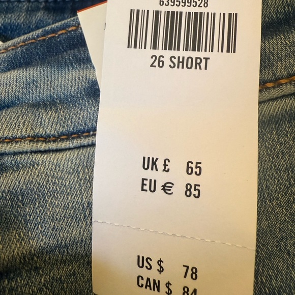 Abercrombie & Fitch High Rise Super Skinny Ankle Womens Jeans Size 26 - Picture 5 of 11